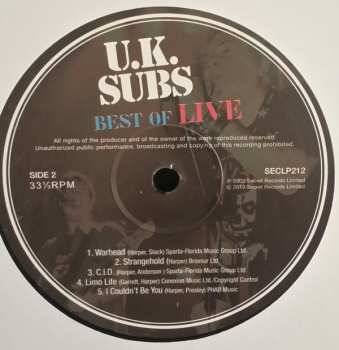 LP UK Subs: Best Of Live