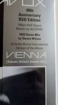 2LP Ultravox: Vienna [Steven Wilson Stereo Mix] CLR
