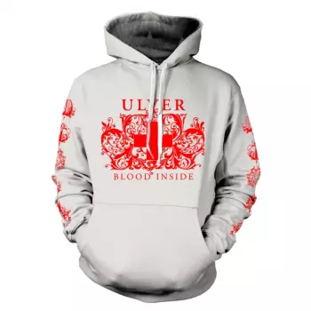 Sweatshirt à capuche Blood Inside (white)
