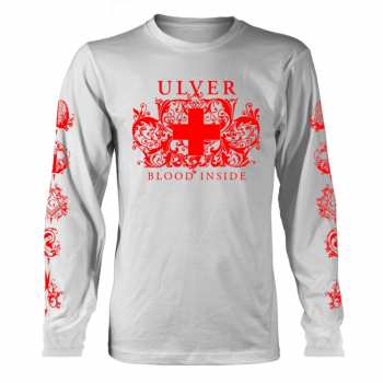 Merch Ulver: T-Shirt à manches longues Blood Inside (white)