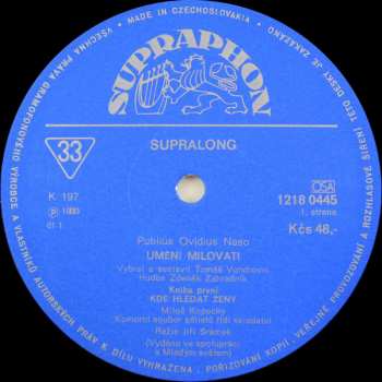 LP Ovid: Umění Milovat