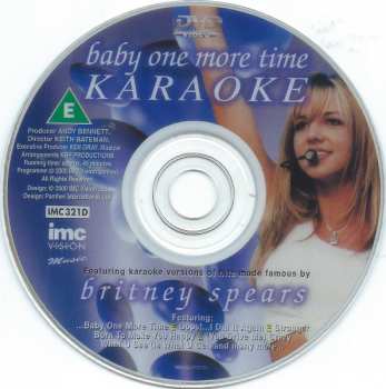 DVD Unknown Artist: 'Baby One More Time' Karaoke Featuring Karaoke Version Of Hits Made Famous By Britney Spears