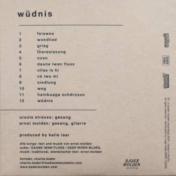 CD Ernst Molden: Wüdnis