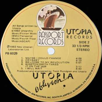 LP Utopia: Oblivion