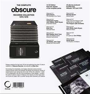 10CD/Coffret Various: The Complete Obscure Records Collection 1975-1978 LTD