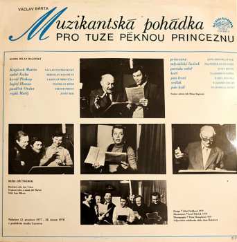 LP Václav Bárta: Muzikantská Pohádka Pro Tuze Pěknou Princeznu
