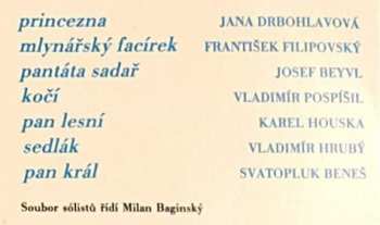 LP Václav Bárta: Muzikantská Pohádka Pro Tuze Pěknou Princeznu