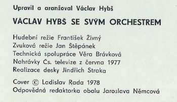 LP Václav Hybš: Hybš Hraje Polku