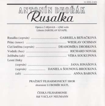 CD The Czech Philharmonic Orchestra: Rusalka - Highlights From The Opera