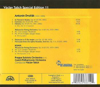CD Antonín Dvořák: Concert Overtures, Waltzes & Polonaises