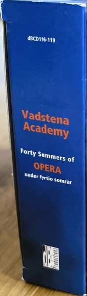 4CD/Coffret Vadstena-Akademien: Forty Summers Of Opera = Opera Under 40 Somrar