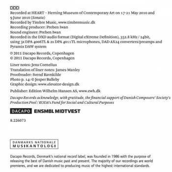 CD Vagn Holmboe: Chamber Music (I)