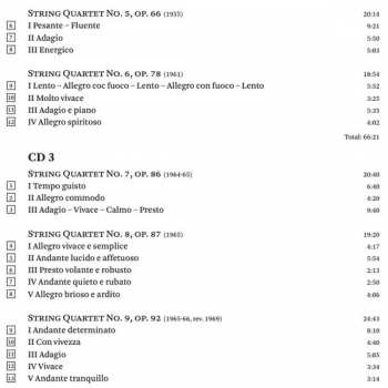 7CD/Coffret Vagn Holmboe: The Complete String Quartets