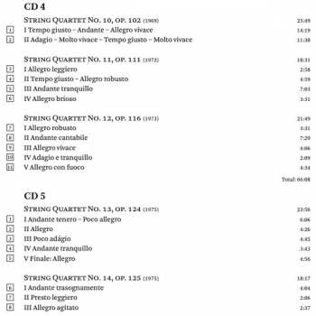 7CD/Coffret Vagn Holmboe: The Complete String Quartets