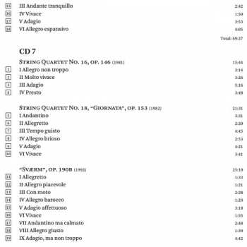 7CD/Coffret Vagn Holmboe: The Complete String Quartets