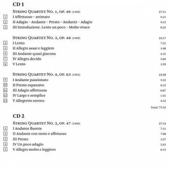 7CD/Coffret Vagn Holmboe: The Complete String Quartets
