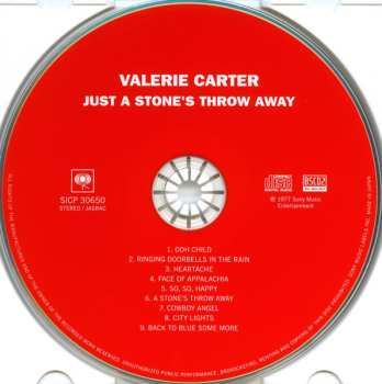 CD Valerie Carter: Just A Stone's Throw Away LTD