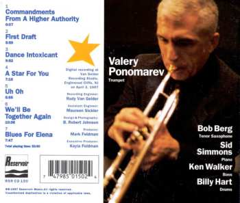 CD Valery Ponomarev: A Star For You