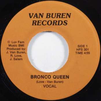 Album James Van Buren: Bronco Queen
