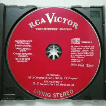 CD Ludwig van Beethoven: Piano Concerto No. 2 / Piano Concerto No. 5 "Emperor"