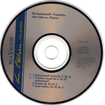 CD Sergei Prokofiev: Rachmaninoff / Prokofiev: Sonatas