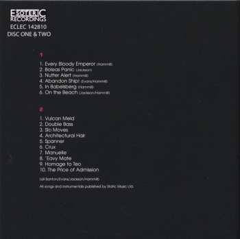 13CD/DVD/Coffret Van Der Graaf Generator: Interference Patterns – The Recordings 2005 - 2016 LTD