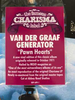LP Van Der Graaf Generator: Pawn Hearts CLR