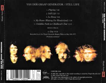 CD Van Der Graaf Generator: Still Life