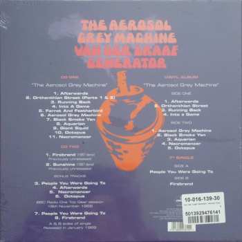LP/2CD/SP/Coffret Van Der Graaf Generator: The Aerosol Grey Machine DLX | LTD