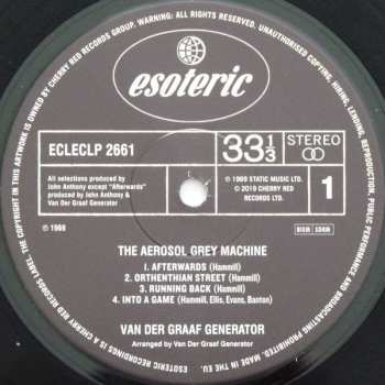 LP/2CD/SP/Coffret Van Der Graaf Generator: The Aerosol Grey Machine DLX | LTD