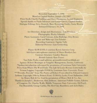 CD Van Dyke Parks: Moonlighting (Recorded Live At The Ash Grove - September 7, 1996)