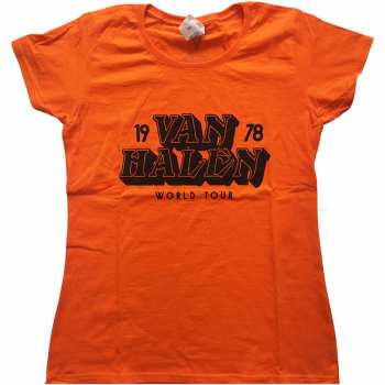 Merch Van Halen: Femmes Tee World Tour '78 