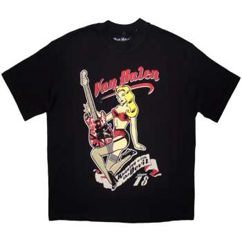 Merch Van Halen: Oversized Boxy T-shirt Running With The Devil