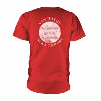 Marchandises Van Halen: Tričko 1979 Tour S
