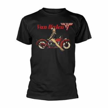 Merch Van Halen: T-shirt Pinup Motorcycle