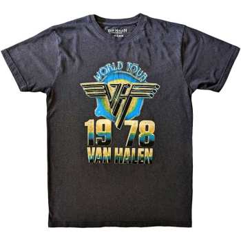 Marchandises Van Halen: Van Halen Unisex T-shirt: World Tour '78 (small) S