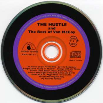 CD Van McCoy: The Hustle And The Best Of Van McCoy