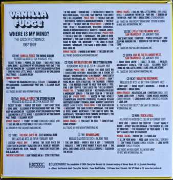 9CD/Coffret Vanilla Fudge: Where Is My Mind? (The Atco Recordings 1967-1969)