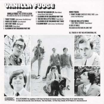 9CD/Coffret Vanilla Fudge: Where Is My Mind? (The Atco Recordings 1967-1969)