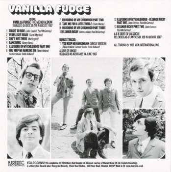 9CD/Coffret Vanilla Fudge: Where Is My Mind? (The Atco Recordings 1967-1969)
