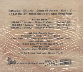 3CD/Coffret Vardan: Nostalgia - Archive Of Failures - Part 4-6 LTD | NUM