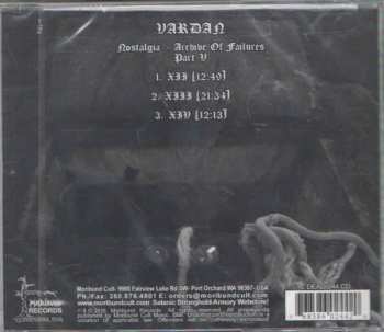 CD Vardan: Nostalgia - Archive Of Failures Part V