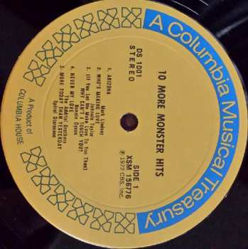LP Various: 10 More Monster Hits