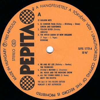 LP Various: 12 Golden Hit's