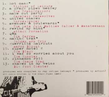 CD Various: 13 Crack Tracks (Austin Bands Perform Songs From The Crackpipes Songbook)