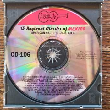 CD Various: 15 Regional Music Classics of Mexico