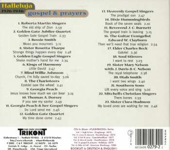CD Various: 1926-1946 - Gospel & Prayers: Halleluja