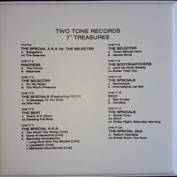 12SP/Coffret Various: 2 Tone 7" Treasures LTD