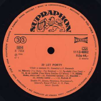 2LP Various: 20 Let Porty
