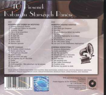 2CD Various: 40 Piosenek Kabaretu Starszych Panów